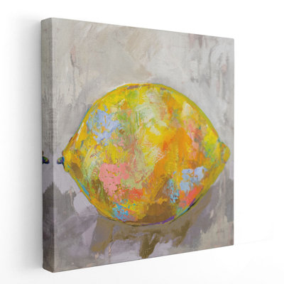 Citron - reproduction d'art sur toile