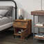 Duflos 40cm W Manufactured Wood Bedside Table-381542539-356296560