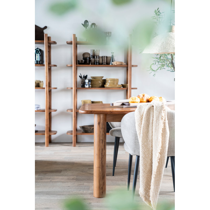 Julian Solid Wood Dining Table, 39" W x 67" L