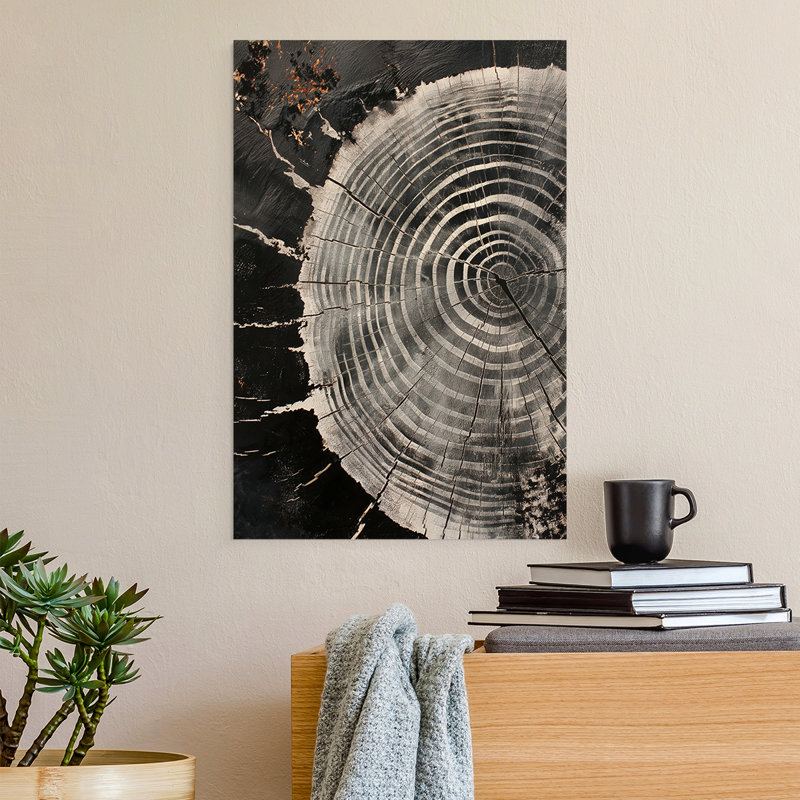 Série ABSTRACT CXCV - Impression sur toile seulement - NON CADRE, H 36 po x l 24 po