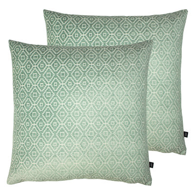 Geometric Square Cushion
