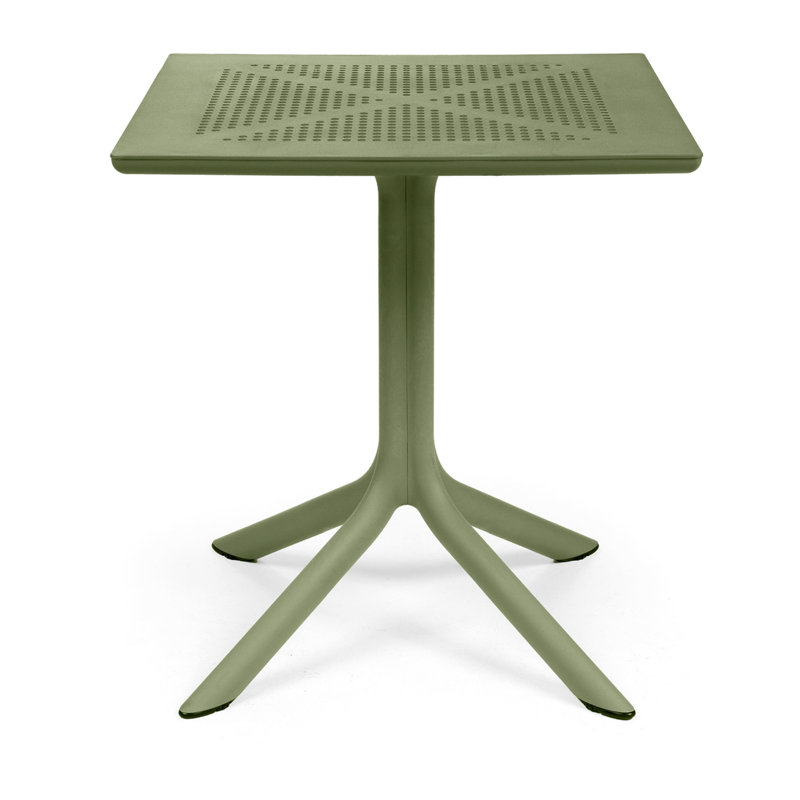 Hilgrun Square Outdoor Dining Table - 70 cm W 70 cm D, Olive