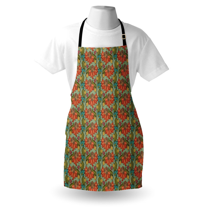 Geometric Bib Apron