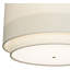 Plafonnier encastré 8 lumières 44 po Demille