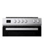 Hamilton Beach, cuisinière électrique en céramique de 30 po, commande par bouton, avec minuterie tactile, acier inoxydable