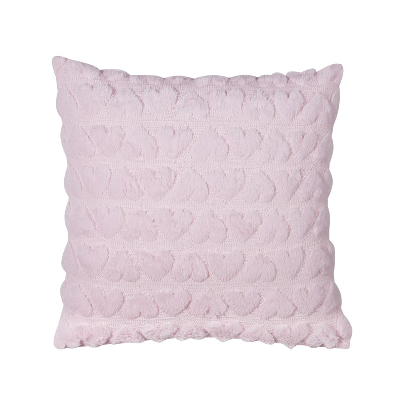 Aceta Geometric Pink Square Cushion
