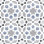 Luv Charmed Blue 8-in. Encaustic Spanish/Moroccan Patterned Matte Porcelain Wall & Floor Tile