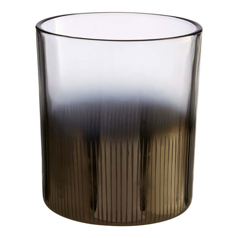 Glass Wall Tealight Holder, Silver