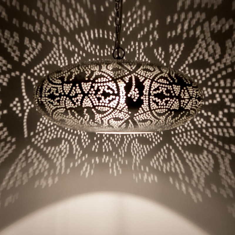 Cheatwood 1 - Light Dome Pendant, Silver