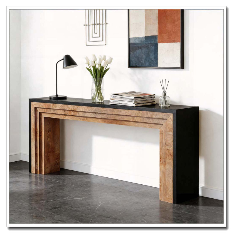 Console moderne avec structure stable et durable