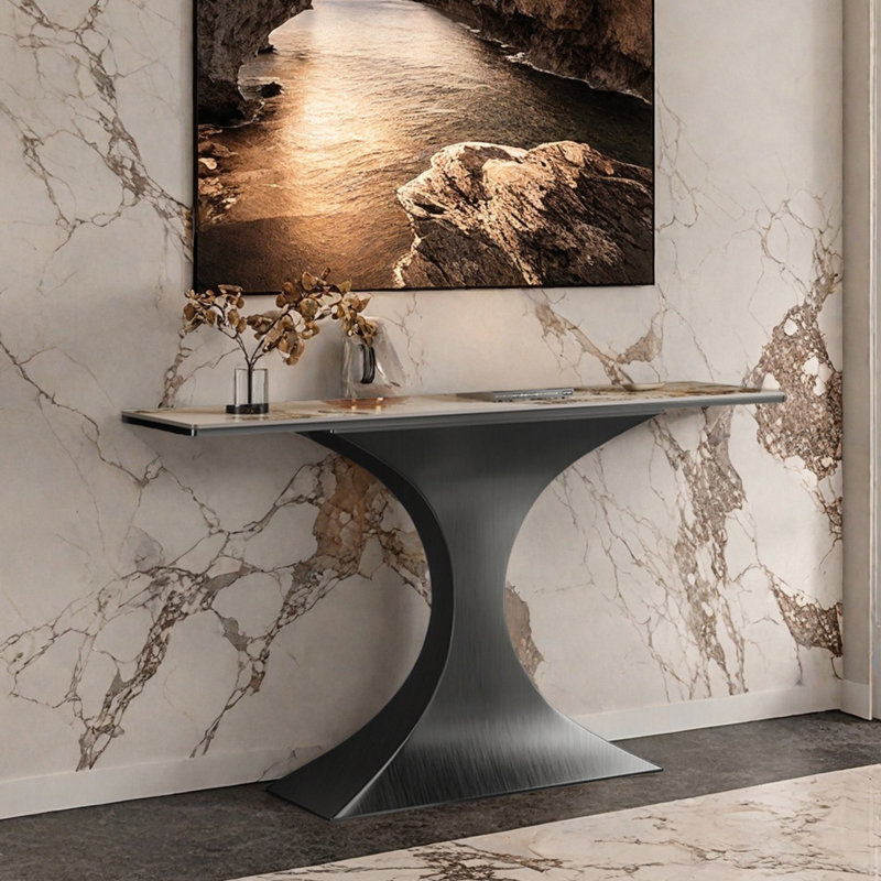 Console Nordic Creative, H 33,46 po x l 47,24 po x P 13,78 po, Black
