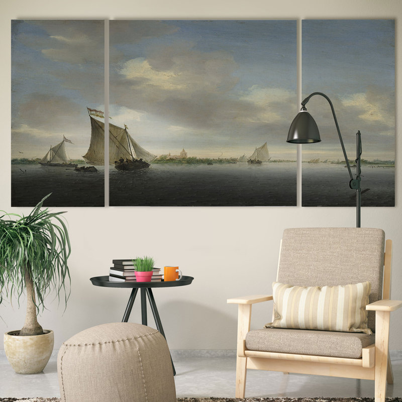 A premium après la pluie, impression à multiples images sur toile tendue, H 32 po x l 64 po x P 1,5 po