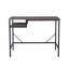 Hawaiian Gardens Metal Base Writing Desk