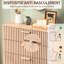 Solid Wood Rectangle Accent Chest-731779898-731779895