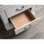 Nightstand 1Pc Bracket Legs Dovetail Drawers Hanging Handles Transitional Bedroom Furniture
