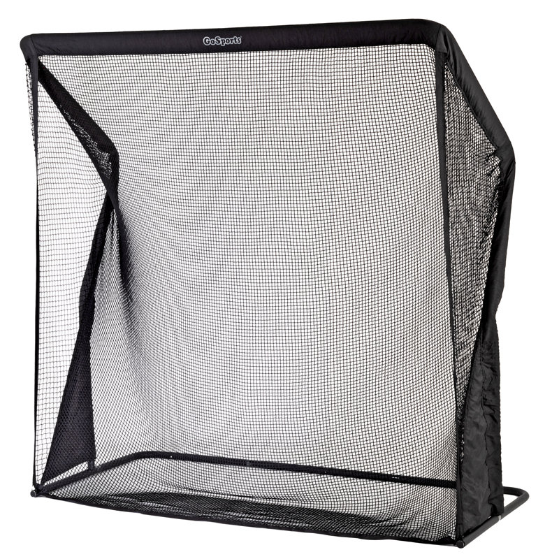 Filet de pratique de golf Gosports ELITE avec structure en acier - Taille 7 pi - Polyvalent pour l'intérieur et l'extérieur 