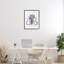 Giclée encadrée par Spring Fresh Ribbon Bouquet, design par Connie Summers-13466600-13466615