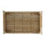Provence Rattan Bar Cart - Whitewash/Light Brown
