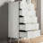 Fluted 5-Drawer Dresser For Bedroom, 28" Modern Chest Of Drawers With Deep Drawers, Curved Profile Design, Wood Drawer Organizer For Living Room, Hallway, Nursery, Hallway Closet-1760411357