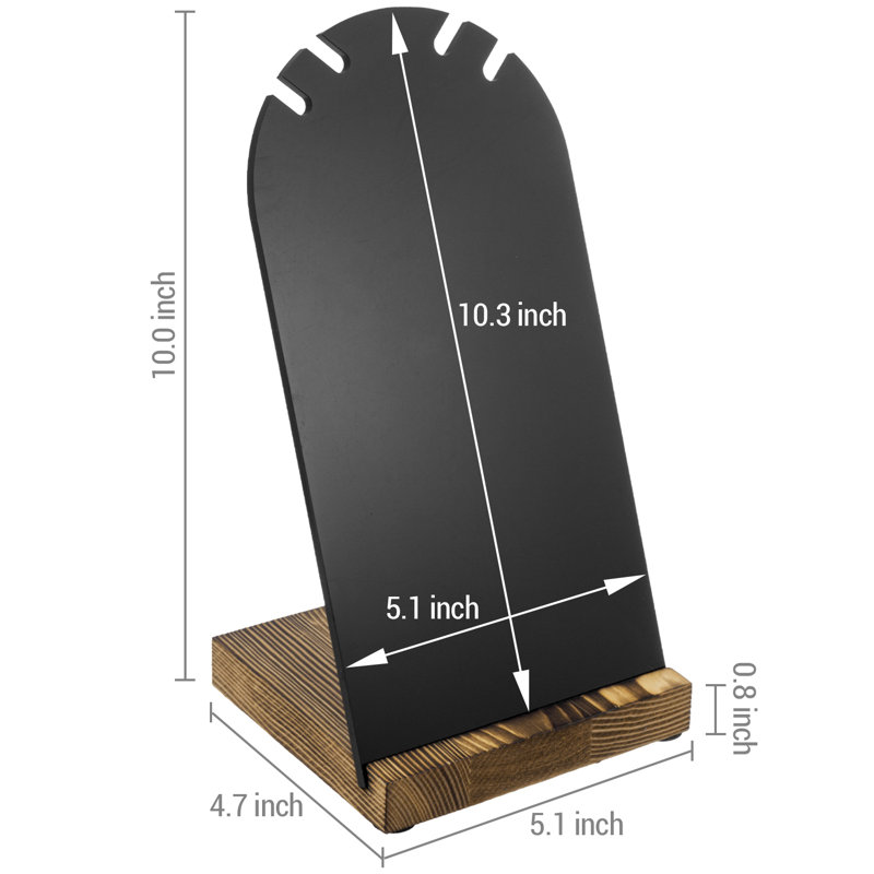 Wood Base Necklace Jewellery Stand