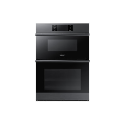 30" Microwave Combination Wall Oven Steam, Contemporary