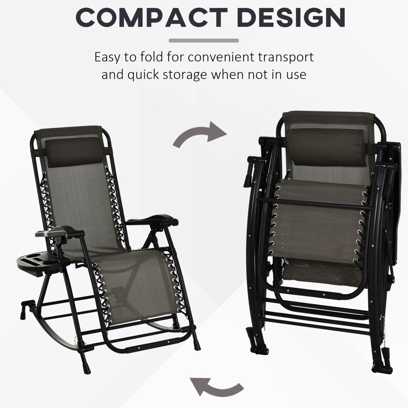 Fauteuil inclinable d'extérieur Gravity