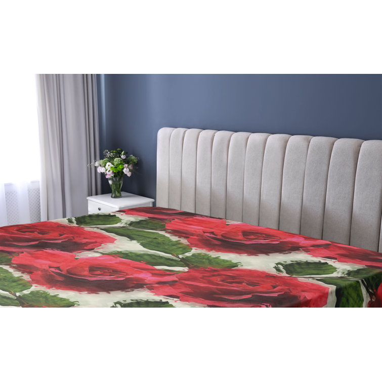 Drap-housse floral Ambesonne