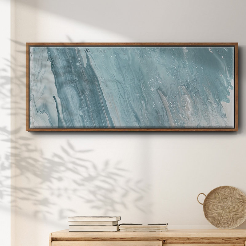 Cirrus I - toile encadrée, H 12 po x l 30 po