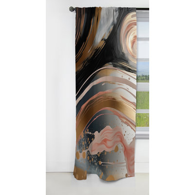 Hopson - Rideau occultant Shapes Abstract - 1 panneaux
