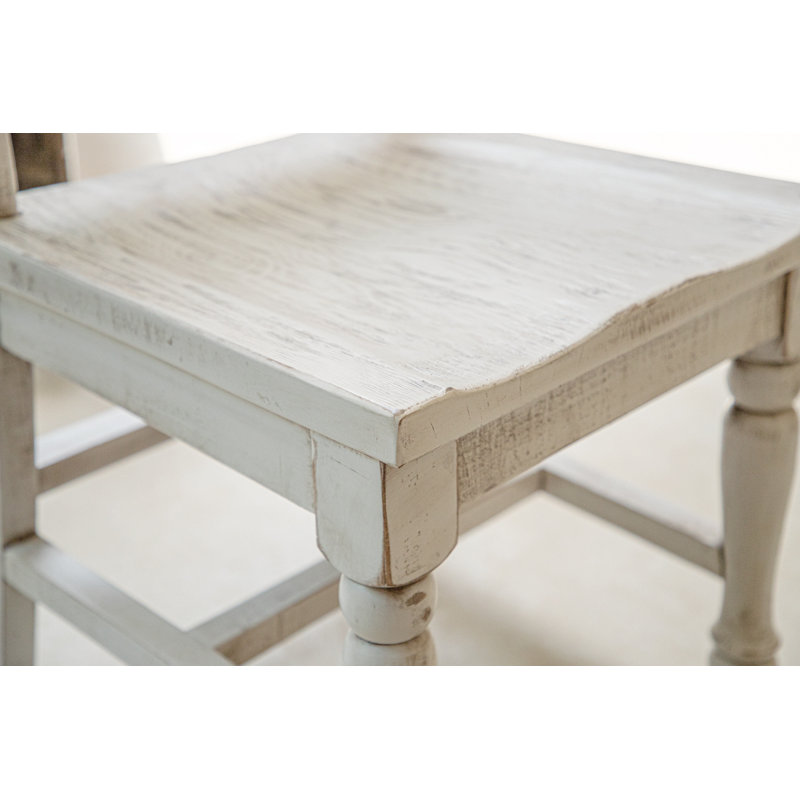 Chaise en bois massif Manon Rock Valley