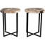 Table de bout Stone Stone Legs