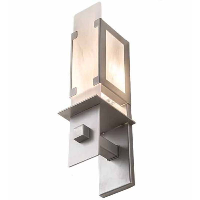 Estructura Steel Flush Mounted Sconce