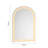 32*20 LED Lighted Bathroom Wall Mounted Mirror With High Lumen+Anti-Fog Separately Control+Dimmer Function-97007324