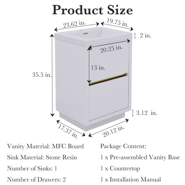 Dimensions du produit