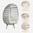 Swivel Wicker Outdoor Lounge Chair-96071686-96071685