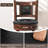 Acelee Swivel Upholstered Counter Stool with Solid Wood Frame-733383386-733383387