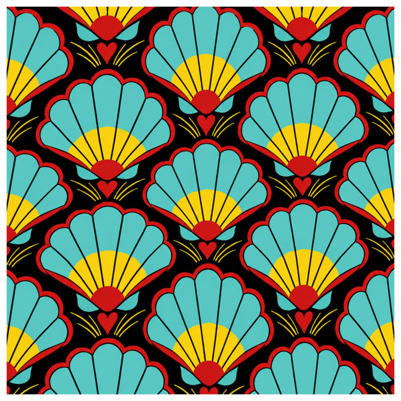 Tapis de bain Art Deco, L 24 po x L 17 po