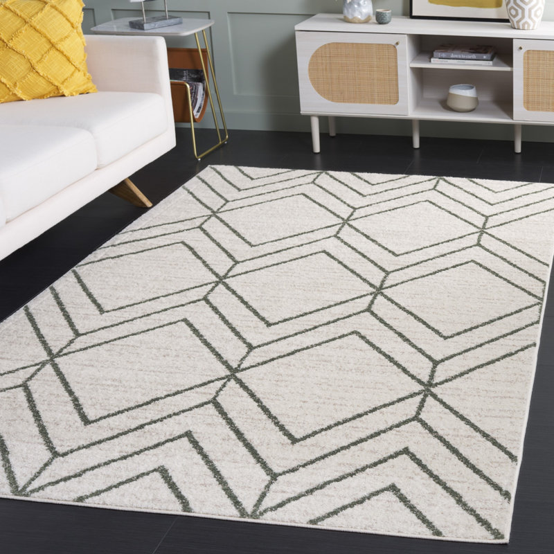 Wyckwood Performance Geometric Rug, Rectangle 5'1" x 7'6"