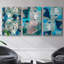 «Impasto I», reproduction sur toile 3 pièces-91891436-91891438