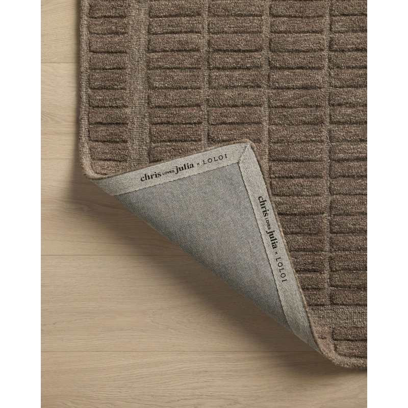 Chris Loves Julia x Loloi Bradley Cocoa Area Rug