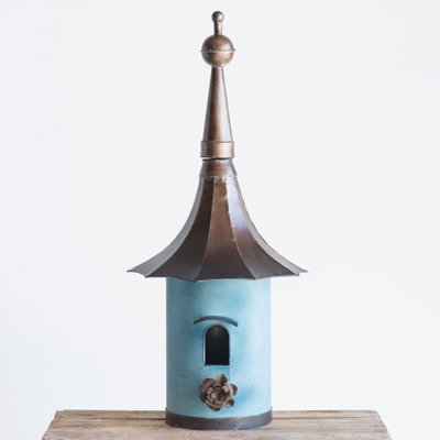Tivtsazn H x 15.5'' W x 15.5'' D Freestanding Birdhouse