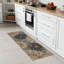 Tapis boho antidérapant lavable à la machine pour le salon, le couloir-1541221348