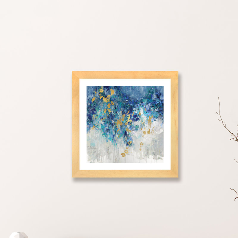 « charmeed ii » par nikki robbins, reproduction d’art, H 24 po x l 24 po x P 1 po, Papier avec cadre beige