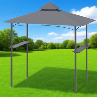 Pavillon de jardin 8 pi x 5 pi pour barbecue