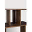 Irregular Solid Wood Geometric Bookcase-1551086715