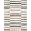 Delia Stripes Modern Light Blue Area Rug-63337168
