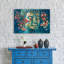 " Abstract Colourful Buddha In Peace " Painting Print-1383974149