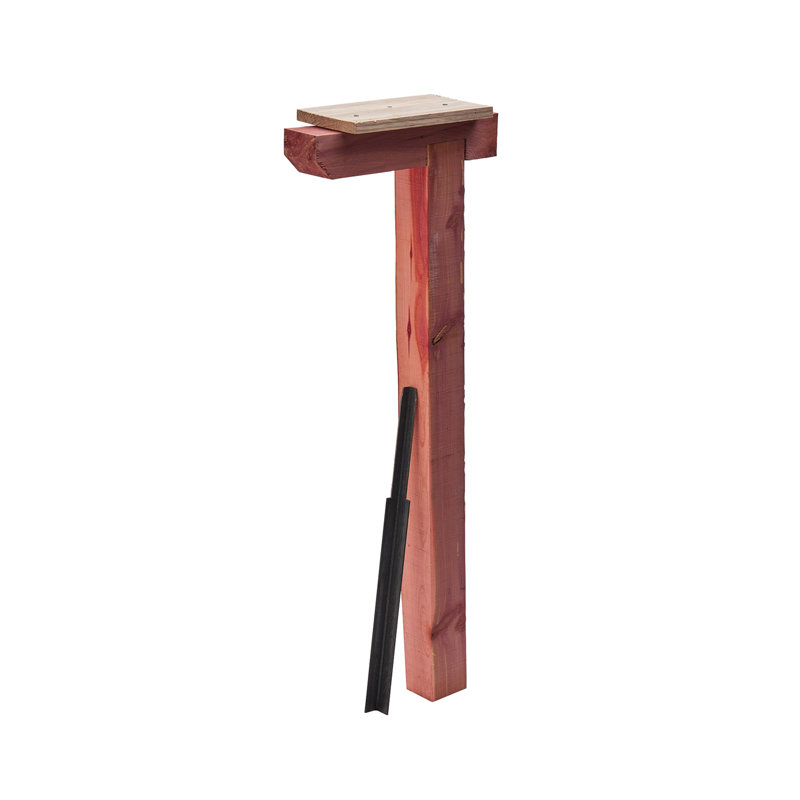 Cedar Drive-In, Easy-Install Mailbox Post Kit