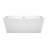 Sara 63'' x 32'' Soaking Acrylic Bathtub-40171080