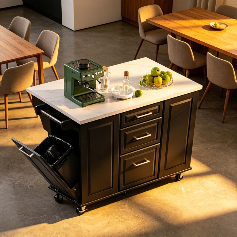 Îlot de cuisine, Black